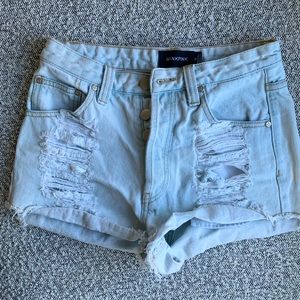 Jean cut off shorts